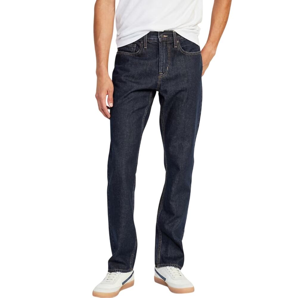 Old Navy Original Taper Wow Straight Non-Stretch Jeans Men's 28x34 RINSE NewPoly